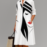 Yvette | Elegantes Midi-Kleid