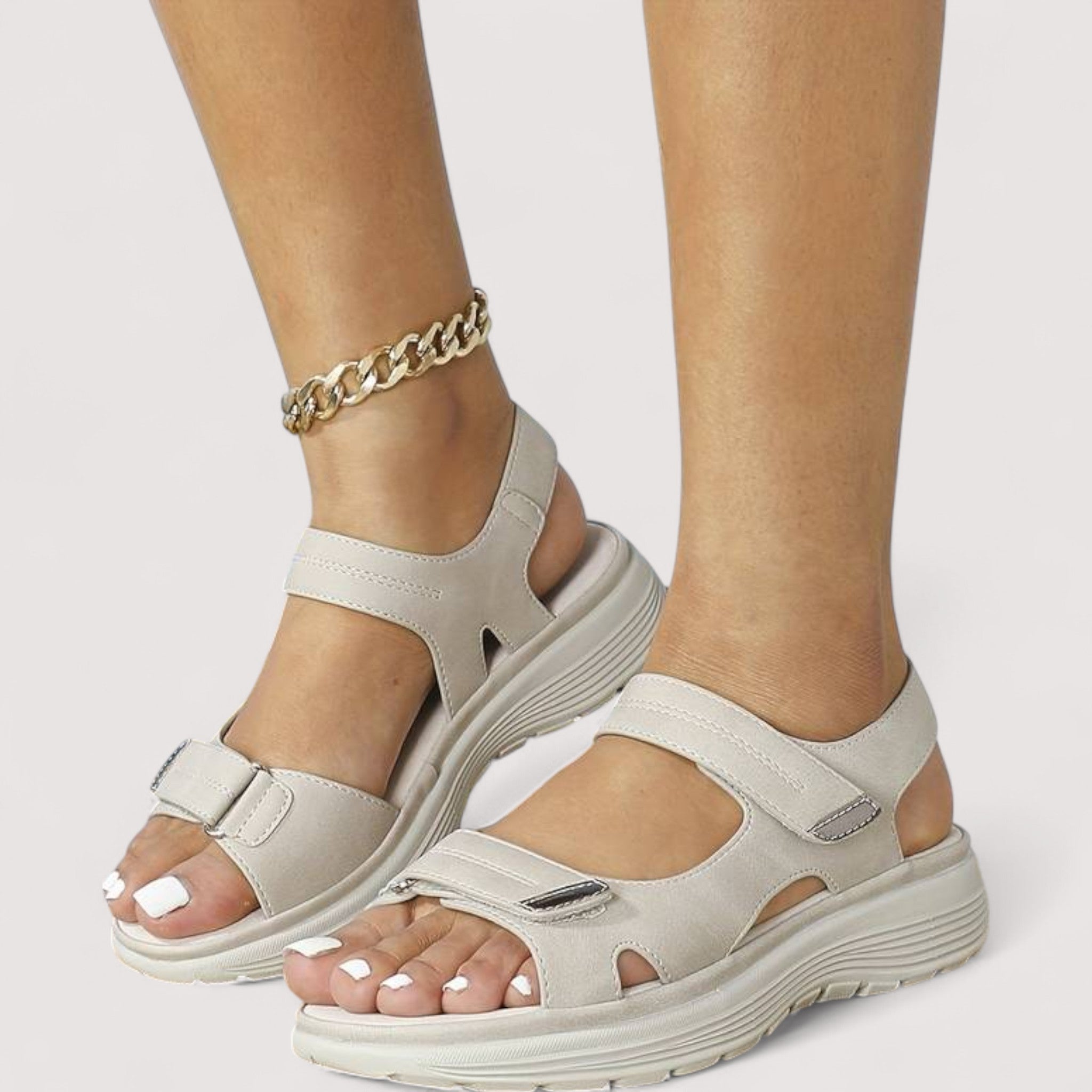 Carla™ | Orthopädische Ledersandalen