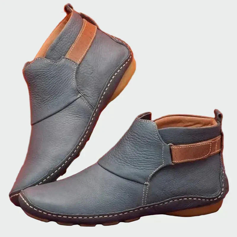 Irmingard – Orthopädische Lederschuhe mit Riemen von Amora Bern, Ansicht 4