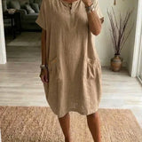Pascale™ | Maxikleid mit Reissverschluss vorne