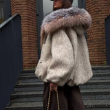 SABINE™ | KURZE STRICKJACKE AUS WOLLE