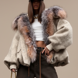 SABINE™ | KURZE STRICKJACKE AUS WOLLE