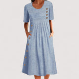 Jasmin™ | Gestreiftes Sommerkleid