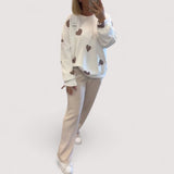 Marisa™ | Pullover mit Härzli-Muster