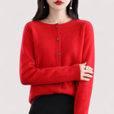 Darija™ – Weicher Cardigan mit Knöpfen