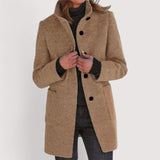 Amina™ | Klassischer Wollmix-Mantel