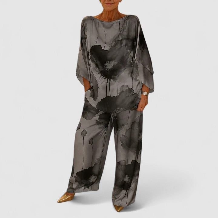 Monica™ Elegantes zweiteiliges Set, Nahaufnahme