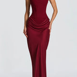 Léa™ | Maxikleid mit quadratischem Ausschnitt