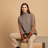 Gabriela™ | Pullover mit hohem Kragen