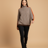 Gabriela™ | Pullover mit hohem Kragen