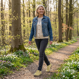 Mila  – Komfortable orthopädische Sneakers + Reissverschluss