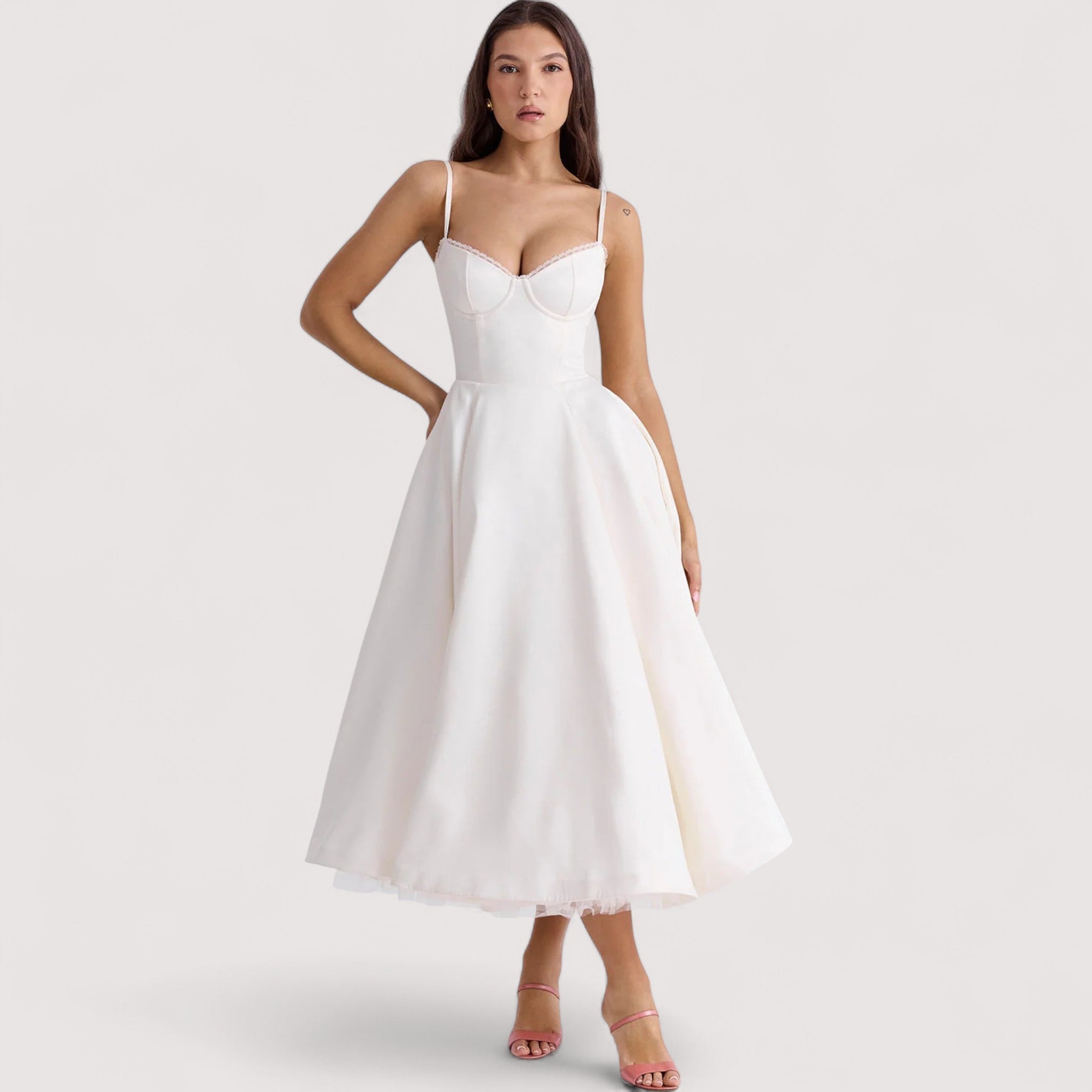 Margot™ | Sommerkleid mit Korsett-Detail