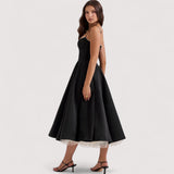 Margot™ | Sommerkleid mit Korsett-Detail