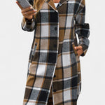 Swanhilde – Karierte Jacke mit Kapuze von Amora Bern, Ansicht 8