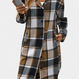 Swanhilde – Karierte Jacke mit Kapuze von Amora Bern, Ansicht 8