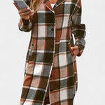 Swanhilde – Karierte Jacke mit Kapuze von Amora Bern, Ansicht 12