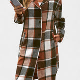 Swanhilde – Karierte Jacke mit Kapuze von Amora Bern, Ansicht 12