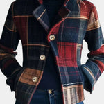Heilwig – Zeitlose kurze Jacke mit Karomuster von Amora Bern
