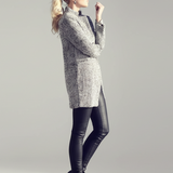 ELEGANTER LANGER MANTEL