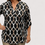 Noemi™ | Bluse mit elegantem Muster