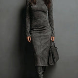 Linn™ | Midi-Kleid in Braun