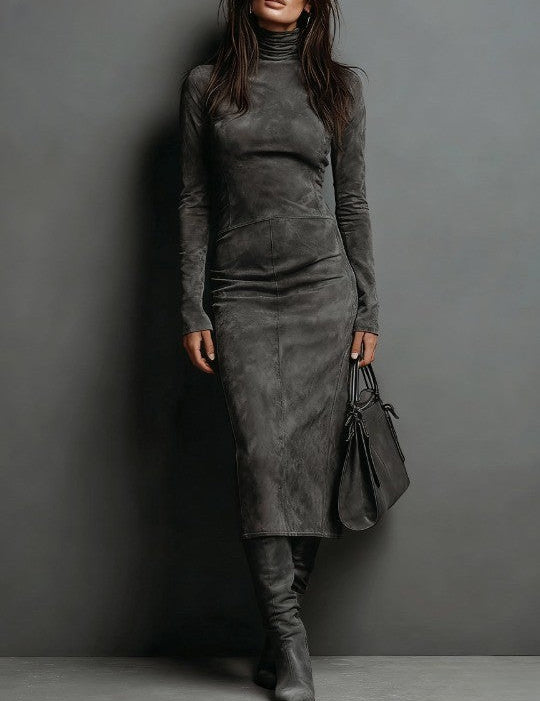 Linn™ | Midi-Kleid in Braun