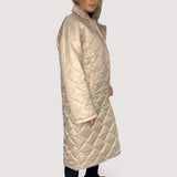 Ofira™ | Wendbarer Steppmantel mit Leopardenfutter