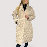 Ofira™ | Wendbarer Steppmantel mit Leopardenfutter