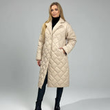 PREMIUM STEPPMANTEL MIT LEOPARDENPRINT FÜTTERUNG