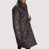 Ofira™ | Wendbarer Steppmantel mit Leopardenfutter