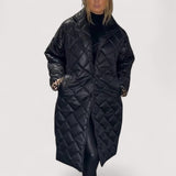 Ofira™ | Wendbarer Steppmantel mit Leopardenfutter