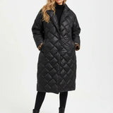 PREMIUM STEPPMANTEL MIT LEOPARDENPRINT FÜTTERUNG