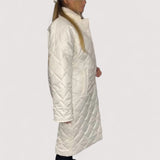 Ofira™ | Wendbarer Steppmantel mit Leopardenfutter