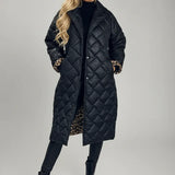 PREMIUM STEPPMANTEL MIT LEOPARDENPRINT FÜTTERUNG