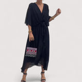 Ylva™ | Kleid aus Seidenmusselin