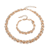 Julia™ | Set Halskette und elegantes Armband