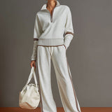 Marietta – Bluse und Hose mit weiten Beinen