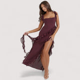 Chloe™ | Maxikleid mit Schlitz