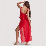 Chloe™ | Maxikleid mit Schlitz