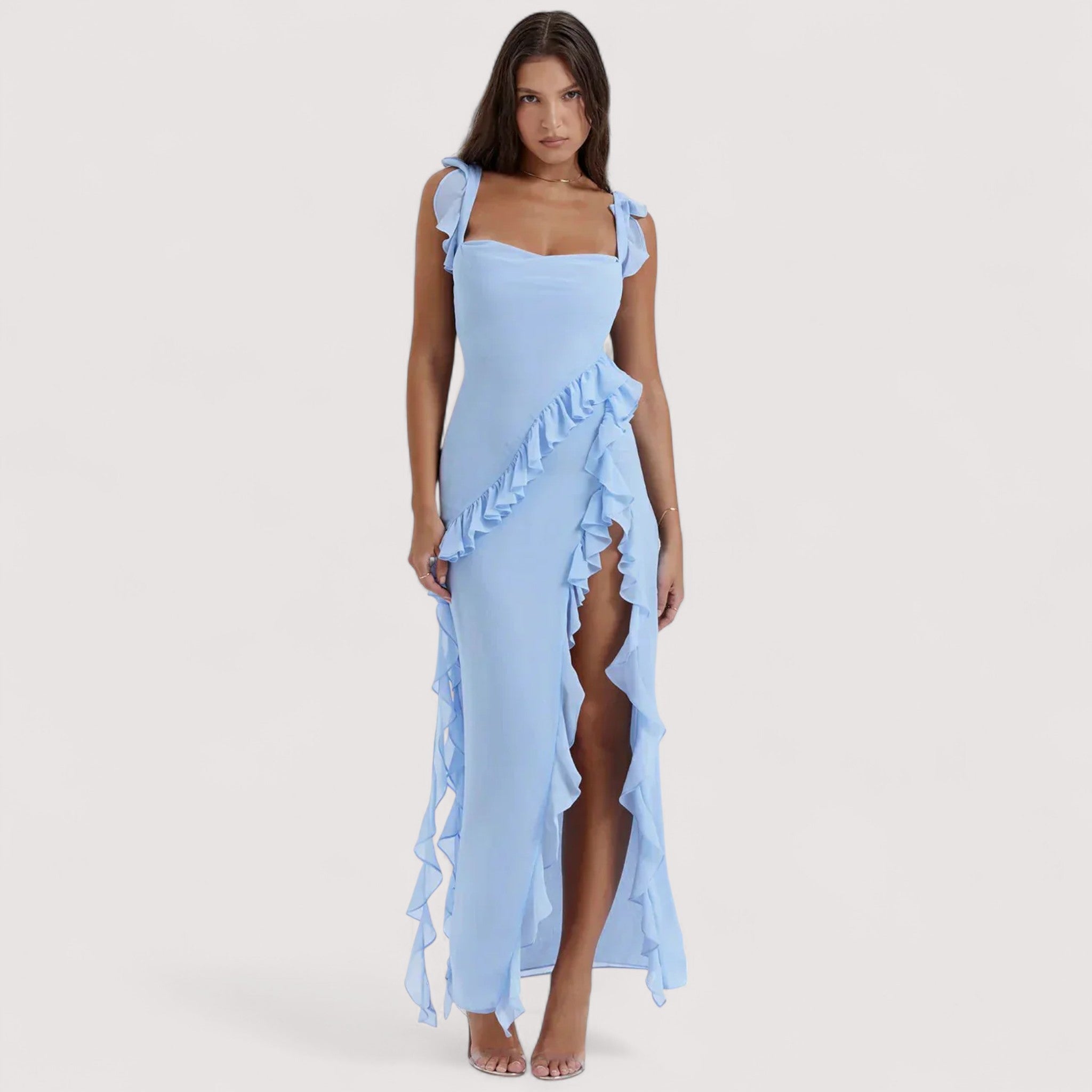 Chloe™ | Maxikleid mit Schlitz