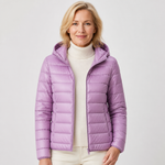 Friedrun – Übergangsjacke in Violett von Amora Bern