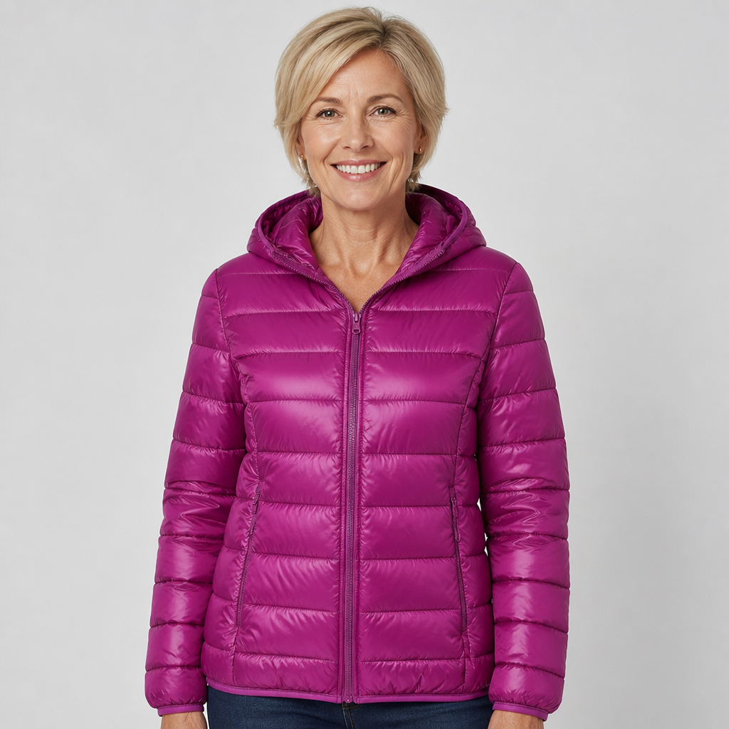 Hildeburg – Übergangsjacke in Violett von Amora Bern