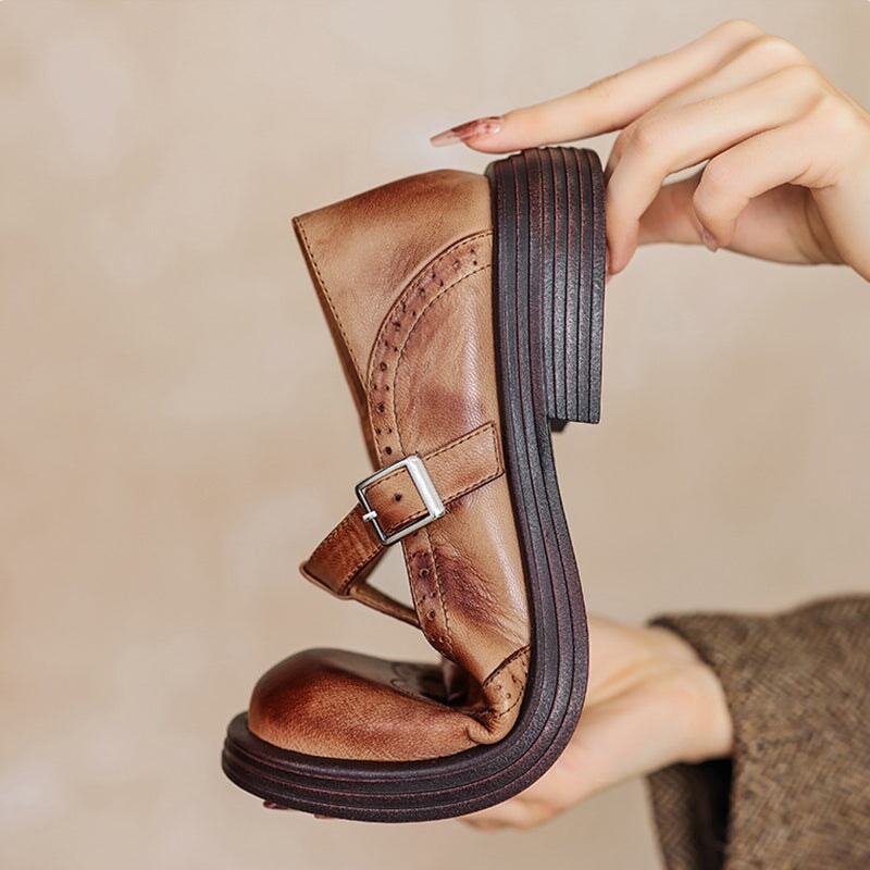 Clara – Elegante Mary-Jane-Schuhe von Amora Bern, Ansicht 3