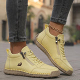 Mila  – Komfortable orthopädische Sneakers + Reissverschluss