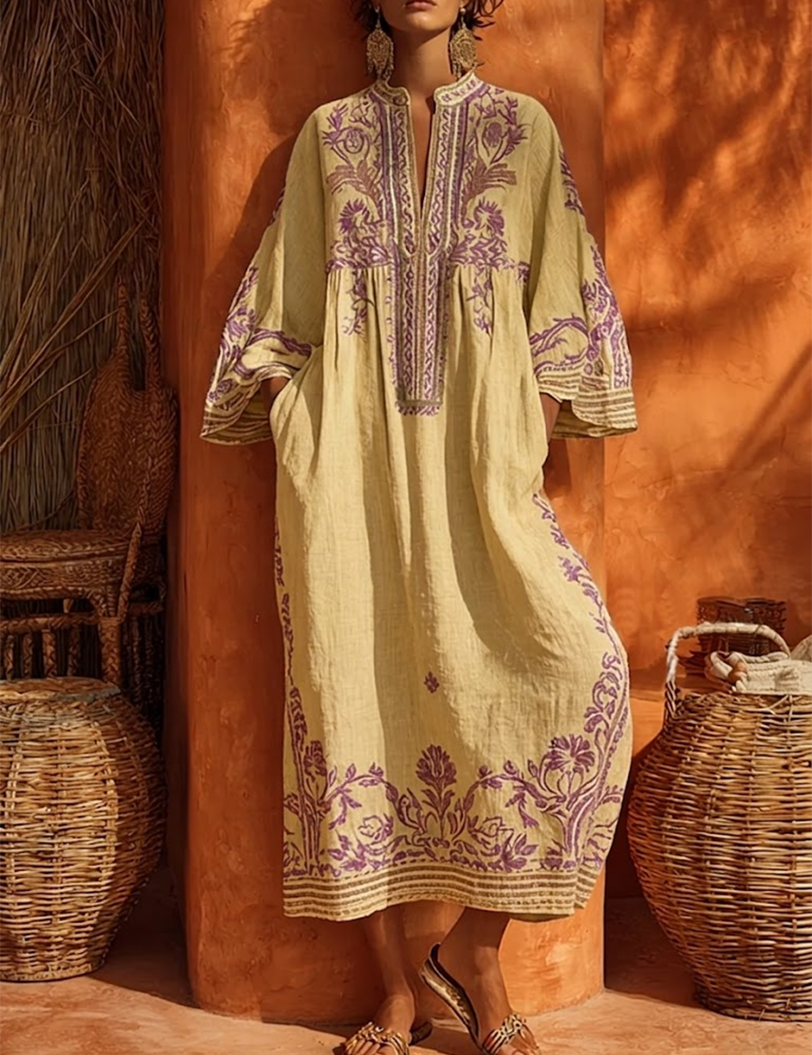 Seraina | Boho-Kleid mit mediterranem Charme