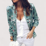 Lidia™ | Stylische Bomberjacke mit Blumenmuster