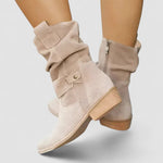 Frideswida – Western-Stiefel mit gerafftem Schaft von Amora Bern, Ansicht 8