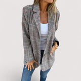 Tiziana™ | Lässiger kariert Blazer