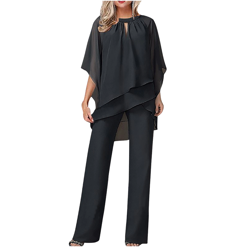 Samira Elegantes Zweiteiler-Set, Vorderansicht