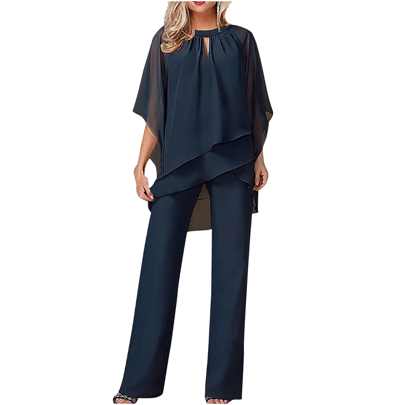 Samira Elegantes Zweiteiler-Set, Nahaufnahme